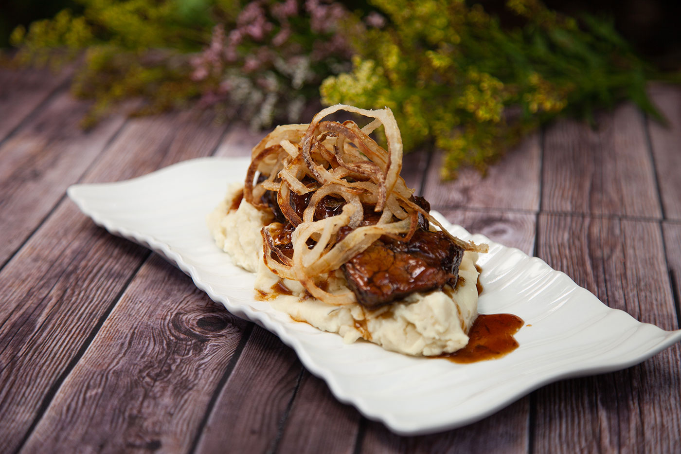 Sake Soy Braised Short ribs