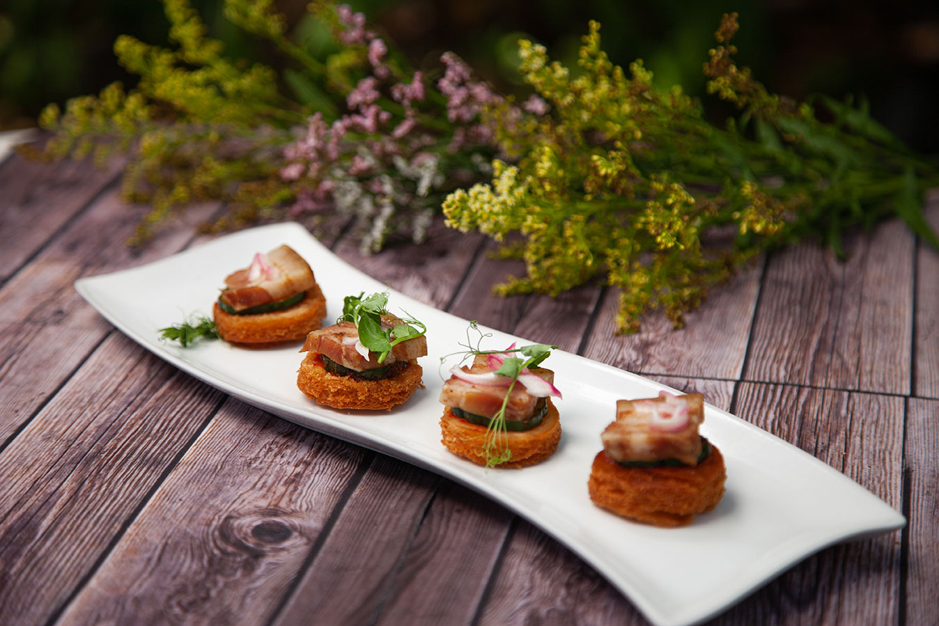 Sous Vide Pork Belly w/ Crispy Bao