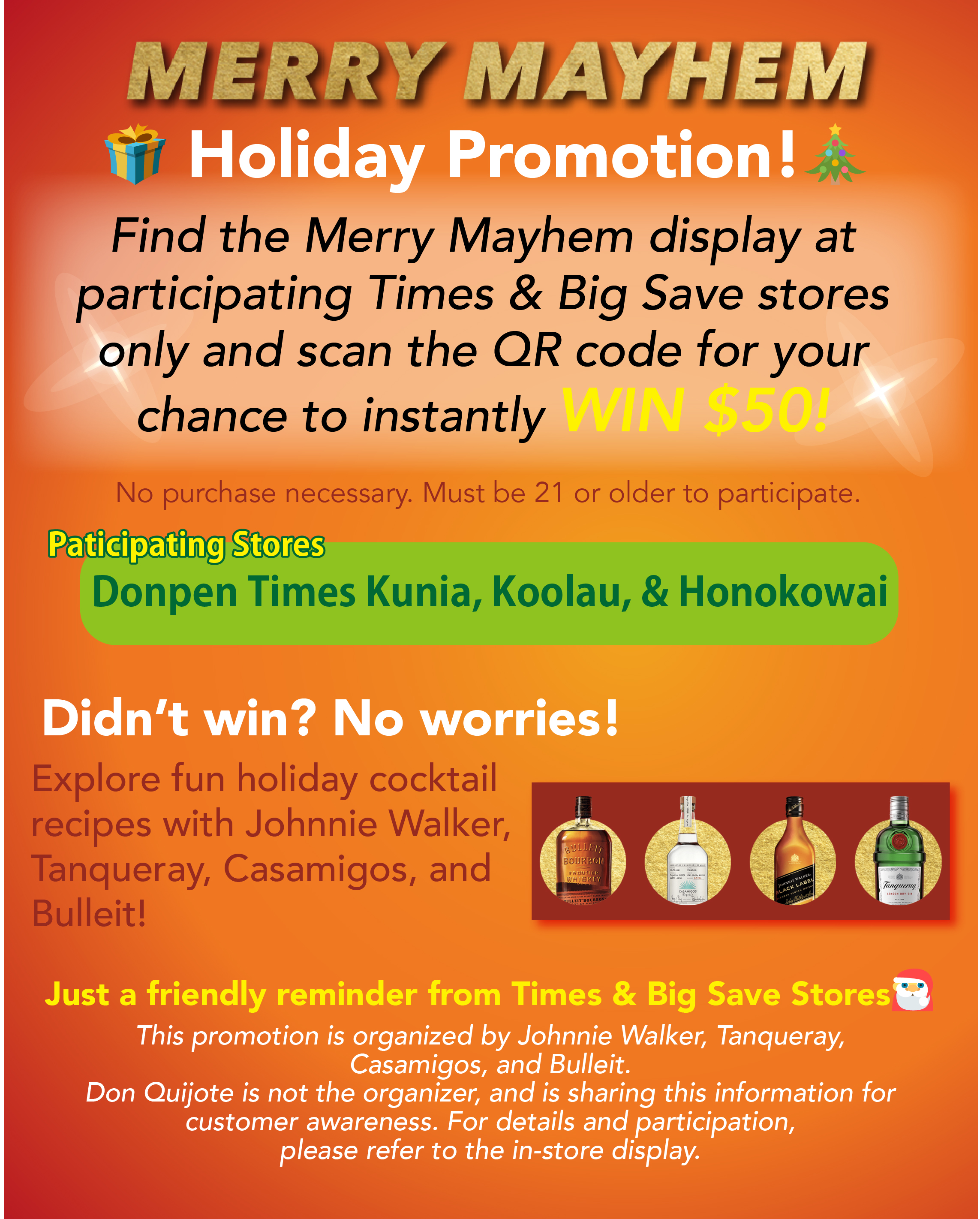 Merry Mayhem Holiday Promotion