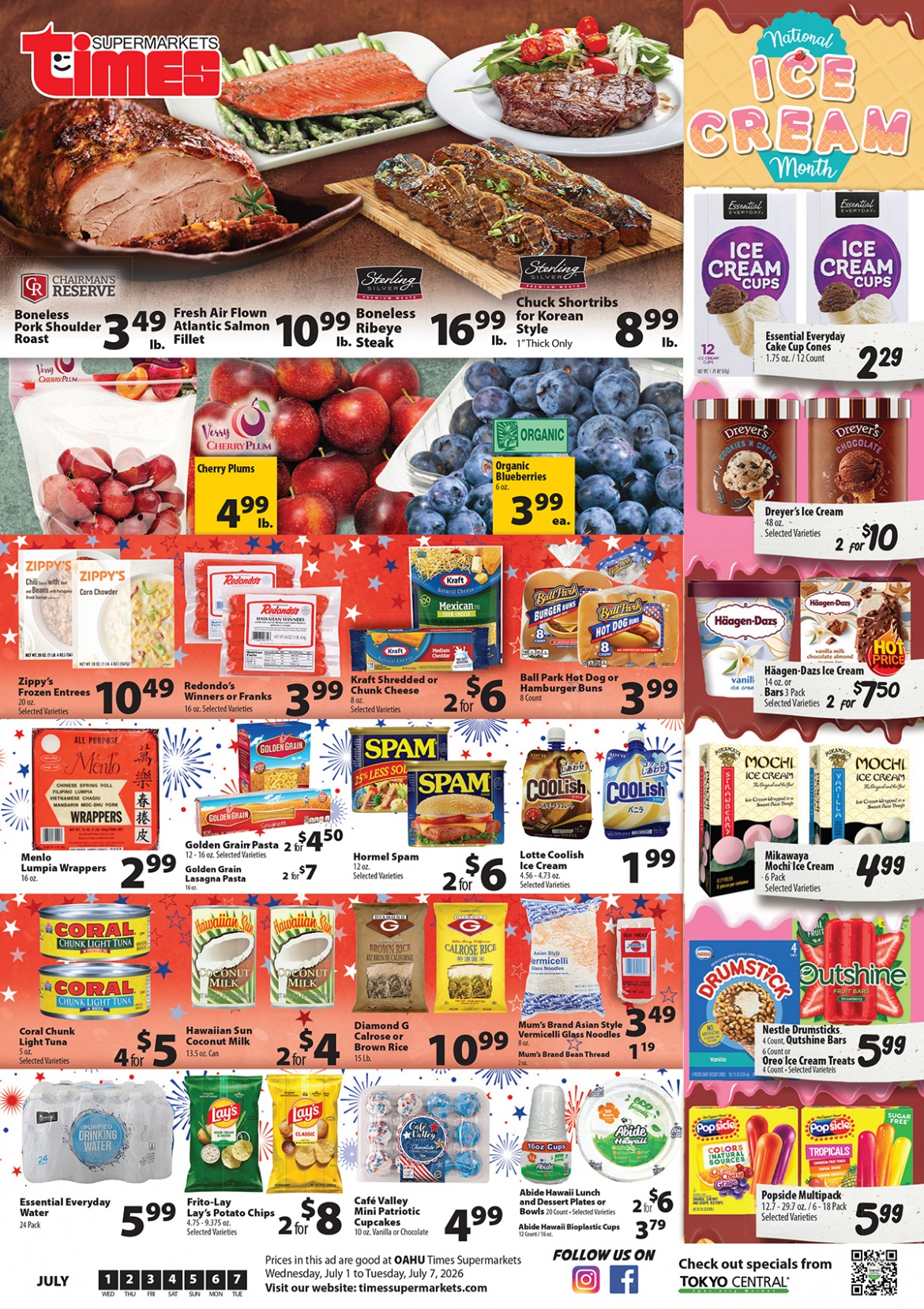 書 Limited-Time Sale (Until Friday) Oahu - Weekly Ads | Times Supermarket